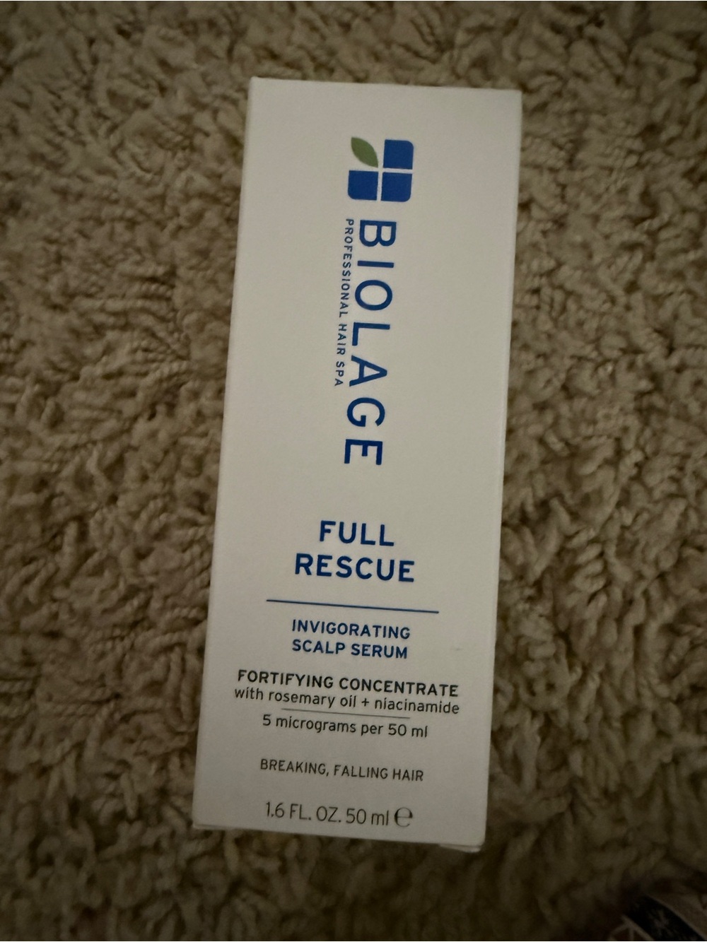 Biolage Full Rescue Invigorating Scalp Serum - White & Blue Packaging